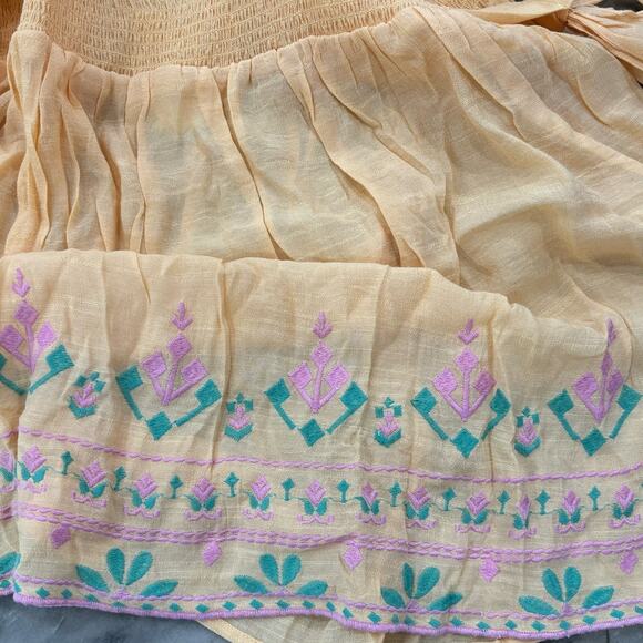 Anthropologie Perch By Blu Pepper Embroidered Top 1XL - Picture 3 of 7